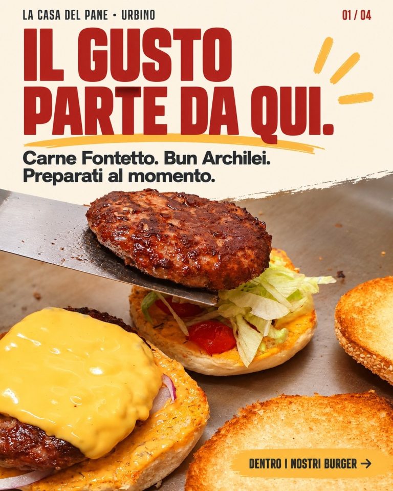 La preparazione dei burger nella cucina della Casa del Pane